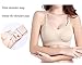 Multitrust Women Hands Free Breastpump Bra Pump&Nurse Nursing Pumping Bra with Soft Pad (L, Nude)