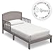 Delta Children Abby Toddler Bed, Greenguard Gold Certified, Grey