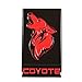 MF Auto Designs - GT350 Style Coyote Badge - V2 - for Decklid - Red / Black