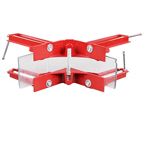 Shopline Right Angle Corner Clamp, 90 Degree Clamp Handy Miter Picture Frame Clamp for Woodworking Kit Vise Framing Tool