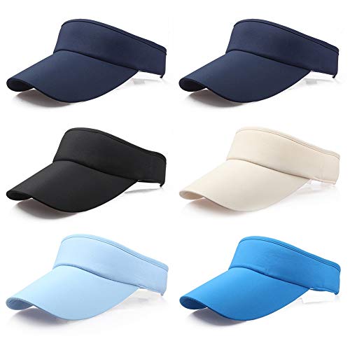 image for Provone Elastic Sun Hat Visors Hat Outdoor Visor Length Short Hollow C