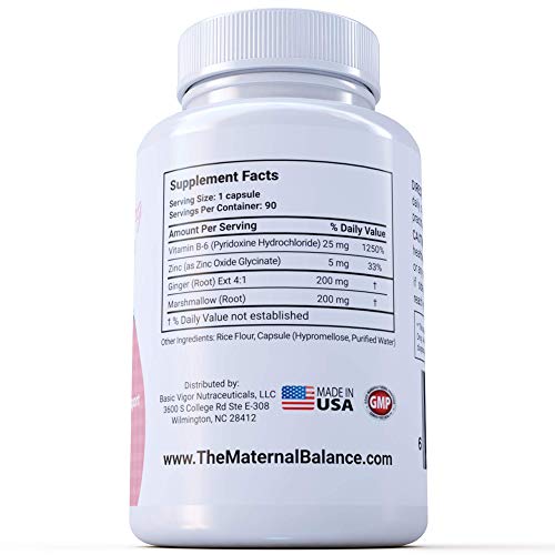 Morning Sickness Relief Vitamin B6 25mg for Pregnancy Related Nausea