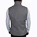 Lanbaosi Men's Casual Slim Fit Oblique 6 Button Down Stand Collar Vest