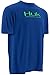Marolina Outdoor H1200063RYLXL Huk Icon Short Sleeve Shirt, Royal, X-Large