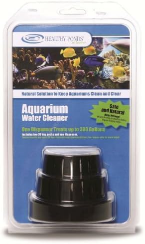 Healthy Ponds 50175 Aquarium Treatment Dispenser with 2 Refills