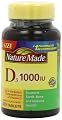 Nature Made Vitamin D3 1000 IU, Family Pack of 1300-Softgels