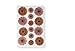 Martha Stewart Crafts Stickers, Dimensional Pink and Red Gerbera Daisy