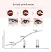 Natural Eyelash Growth Serum Enhancer, Rapid Lash Booster Primer Serum for Thicker Longer Fuller Lashes and Brows Enhancing with Blackhead Remover Mask