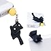 iAnko 4 Pcs (Whole Set) Cheese Tabby Cat Catching Ball Dust Plug Stopper Universal 3.5mm Anti Dust Earphone Jack Plug Cap for Iphone4/4s/5/6/6 Plus,ipod,ipad,htc,samsung S3 S4 S5