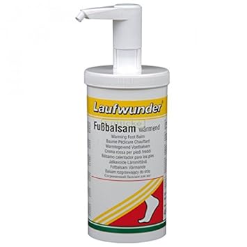 Laufwunder Fußbalsam wärmend 450ml, mit Spender