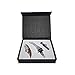 Waiters Corkscrew, Wine Aerator Pourer, and Bottle Vacuum Stopper Gift Set