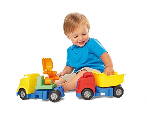 Kidoozie Big Tuffies Digger Truck with Real Movable Parts - Thumbnail 4