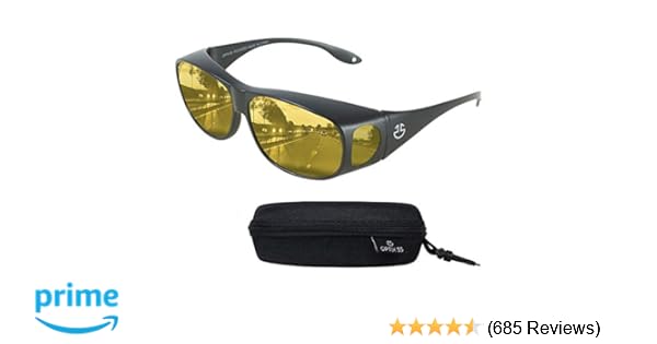 Sunglasses Sunglasses Sunglasses Accessories Clear Sight Night Vision Glasses Driving Wraparound Eye Glasses Night Vision New Wvpd Org