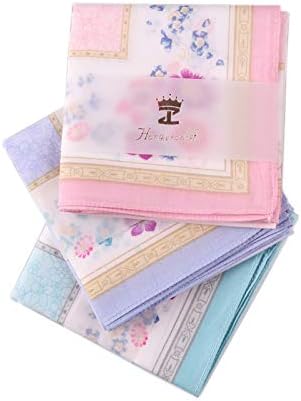 Amazon Zelue ハンカチ レディース コットン レディースハンカチ さわやかなピュアコットン 柔らか吸汗 ミニハンカチ 綿 大判 45cm 45cm とても便利です 手ぬぐい 3枚セット 颖雅 3枚セット ハンカチ バンダナ 通販