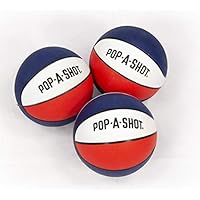 Pop-A-Shot Official Mini Basketball-3 Pack