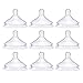Boon, NURSH Silicone Replacement Nipple, Stage 1 (Pack of 9)