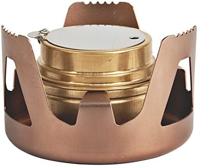 Famgee Outdoor Mini Portable Alcohol Stove Burner for Backpacking Hiking Camping Survival