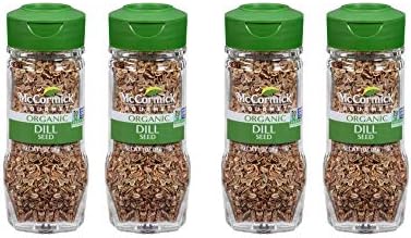 Gourmet Organic Dill Seed, 1 oz (4 Pack)