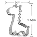 GXHUANG Giraffe Cookie Cutter - 2Pieces - Stainless Steel (Giraffe)
