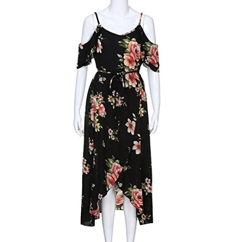4 Summer+Floral+Casual+Shoulder+Dresses