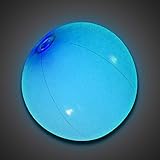 Light up Beach Ball [Large] | Glow in the dark with Color Changing LED Lights | Great for Parties, Pool, Barbecues, or Decoration