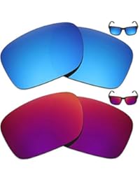 Mryok 2 Pair Polarized Replacement Lenses for Oakley Holbrook Sunglass - Options