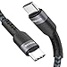 NIMASO USB C to USB C Cable 3.0 Fast Charging[3.3FT], USB Type C PD Cord 60W 5Gbps Compatible with Samsung Galaxy S20 S20+ S10 Note 10,iPad pro 2020/2018,Google Pixel 4 3a 3 2 XL,MacBook Air 2020