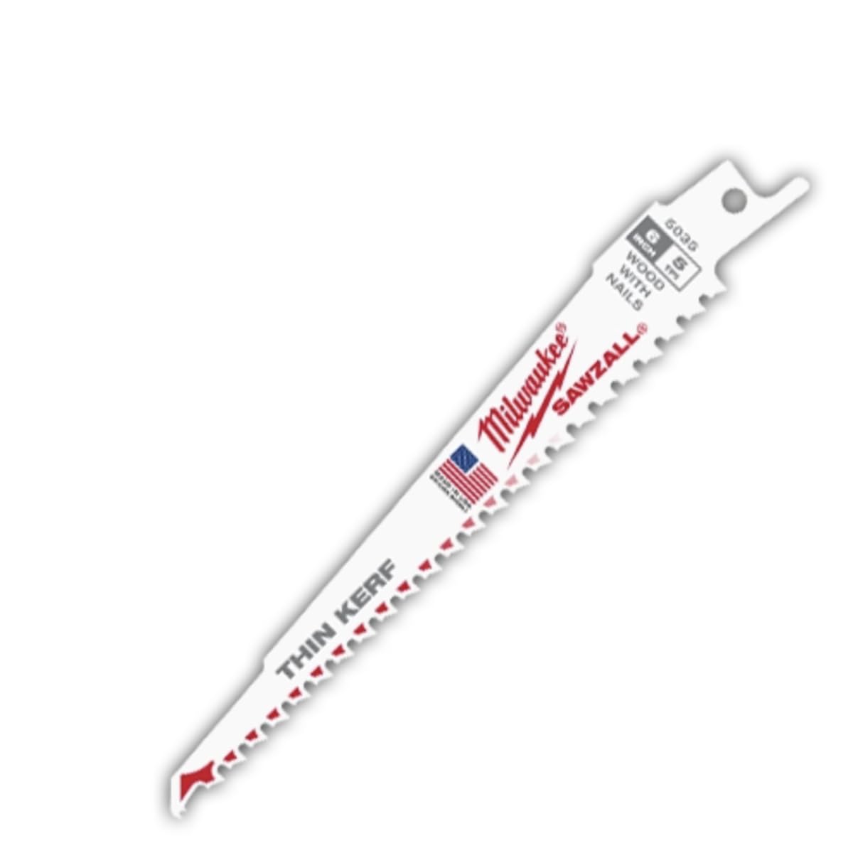 Milwaukee MIL48005035 Sabre Saw Blades, White