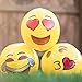 Emoji Universe Inflatable Beach Balls - Emoji Party Pool Beach Balls Kids, Toddlers Adults | Competitive Sports Fun | Indoor Outdoor 18