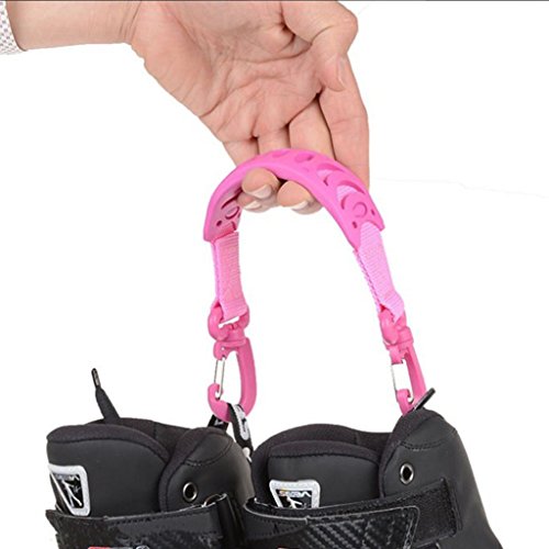 image for Prettyia Ski Boot and Snowboard Boots Carrier Strap Carry Belt with Ho