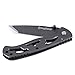 KingCamp Tactical Survival Multifunction Stainless Steel Folding Knife Liner Lock, Hollowing-Out Handle & Belt Clip for Outdoor Camping, Emergency