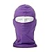 NewNow Candy Color Ultra Thin Ski Face Mask Great Under A Bike Warm Balaclava Hood (Purple)