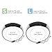 NotoCity Compatible Band Solft Silicone Gear Fit2 Watch Strap Fit2 Pro Smartwatch Bands Man Women (Black/grey, Small)