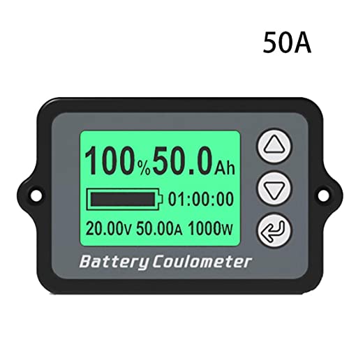 ODOUKEY -Batterij Capaciteit Teste Batterij Indicator Batterij Capaciteit Tester TK15 50A Voltage Gauge Meter met LCD… - Image 8