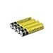 10 Pack 18650 Battery 6000 mAh 3.7V Li-ion Rechargeable Battery High Performance Flashlight Battery (Not Flat Top, Not AA or AAA Battery)