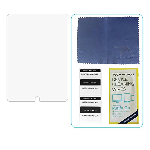 iPad Pro (10.5") Glass Screen Protector, Tech Armor Premium Ballistic Glass Apple iPad Pro 10.5-inch Screen Protectors [1]
