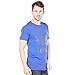G-Star Raw Men's Radcord 1 Regular Shortsleeve Crewneck Tee in Compact Jersey Hudson Blue