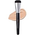 STUDIO17 Flat Foundation Brush for Liquid Makeup | Liquid Foundation Brush with Flat Top | Korean Makeup Brush with Super Micro Bristles | Studio Quality Makeup Tool