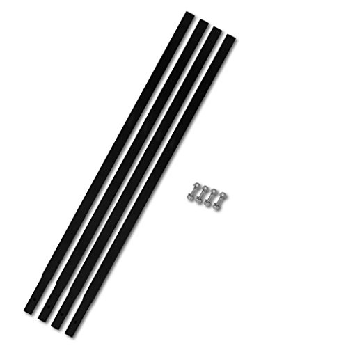 Retrome Ground Drill Handle 4.72" with Auger Bit with Extension Tube Tube 55'9" Steel for Garden and Outdoor