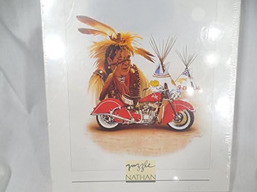 Indian "Big Chief" 1946 500 pc jigsaw puzzle collection Prestige Nathan 36 x 49.8 cm