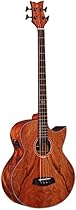 Ortega Guitars D3C-4 Deep Series Three 4-String Acoustic Bass with Paldao Top/Body, Gloss Finish
