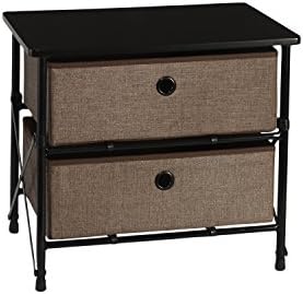 RiverRidge Home Sort &amp; Store 2-Bin Organizer, Brown