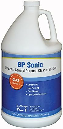 GP Sonic Ultrasonic General Purpose Cleaner. 1 gallon concentrate makes 32 gallons of solution.