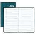 Rediform 56031 Record Book, Record-Ruled, 300 Pages, 12-1/4-Inch x7-1/4-Inch, Blue