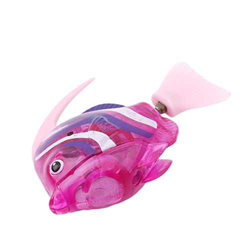 OrliverHL Cute Simulation Swimming Electronic Artificial Fish Tropical Marine Plastic Clown Fish Children Baby Kid Bathing Toys Random Color,1# - Thumbnail 4