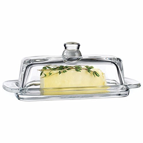 Home Essentials & Beyond 8965 Tablesetter Butter Dish with Knob