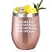 Golden Girls Funny Wine Tumbler 12oz - Inspired By Golden Girls Best Friends Quote - Birthday Gift For Women - Live Like Rose Dress Like Blanche Think Like Dorothy Speak Like Sophia