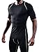 Neleus Men's Running Compression Shirts,5013,3 Pack,Black,Blue,Grey,L,EU XL