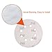 Paxcoo 100 Pcs 5 Inch 8 Holes Sanding Discs 40/60/ 80/100/ 120/180/ 240/320/ 400/800 Grit Hook and Loop Sandpaper for Random Orbital Sander