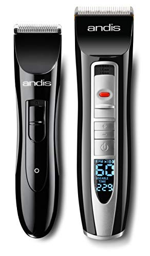 Andis Select Cut 5-Speed Combo Home Haircutting Kit, Titanium, Ceramic, Stainless Steel, Black